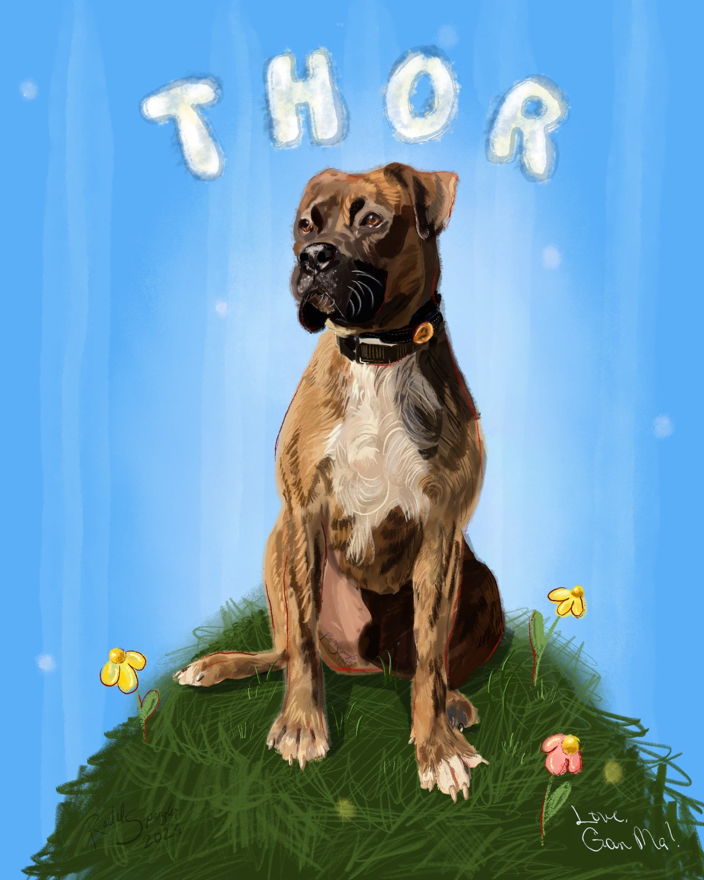 Custom Pet Portrait | Digital Download
