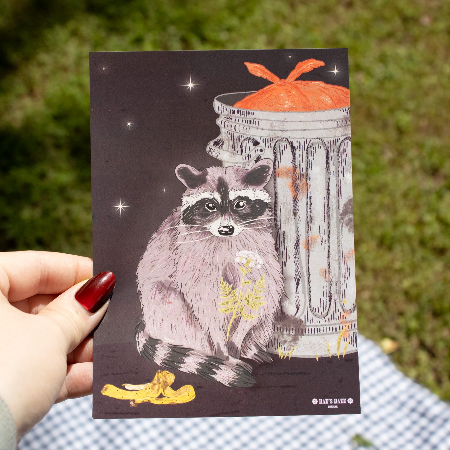 Raccoon Art Print
