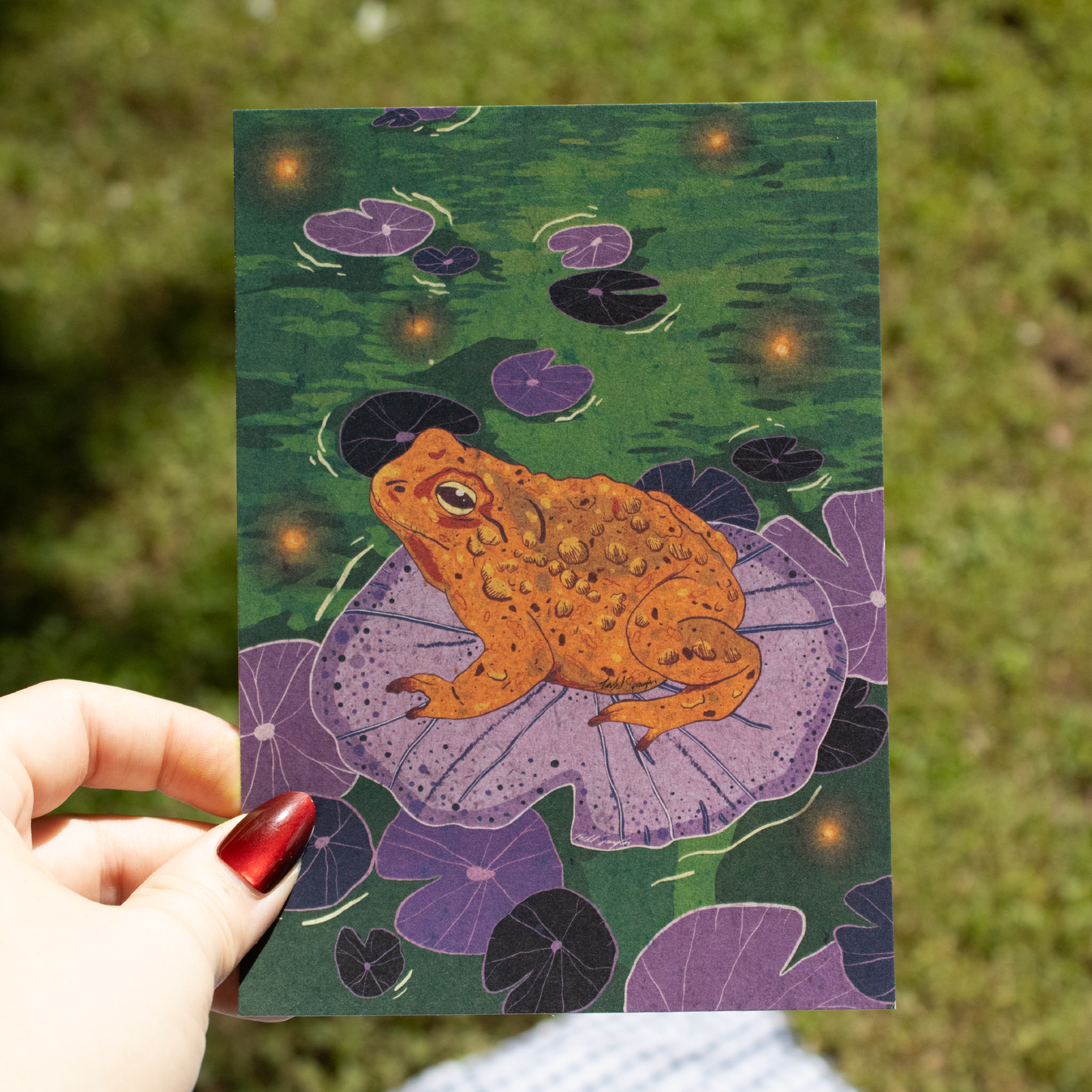 Toad Art Print