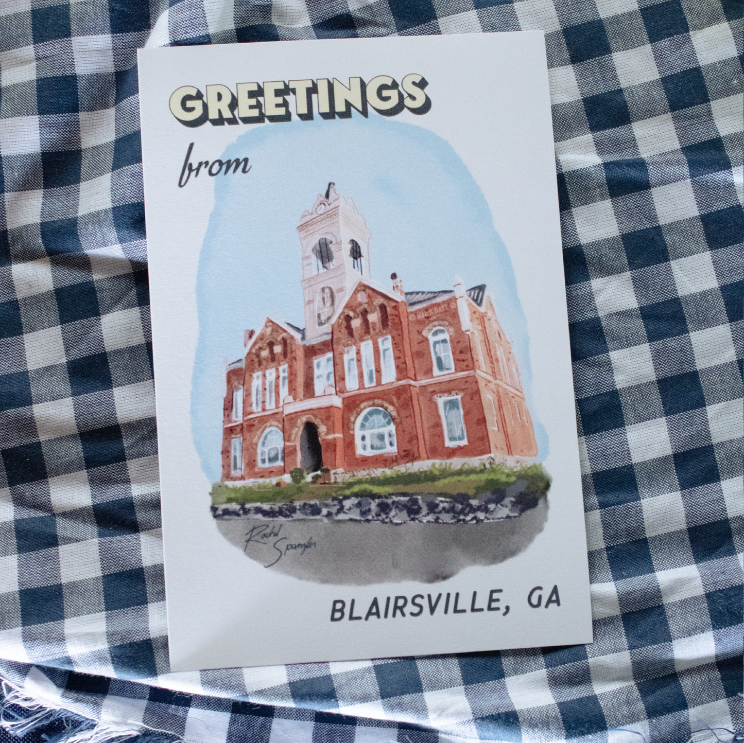 Greetings From Blairsville, GA Postcard