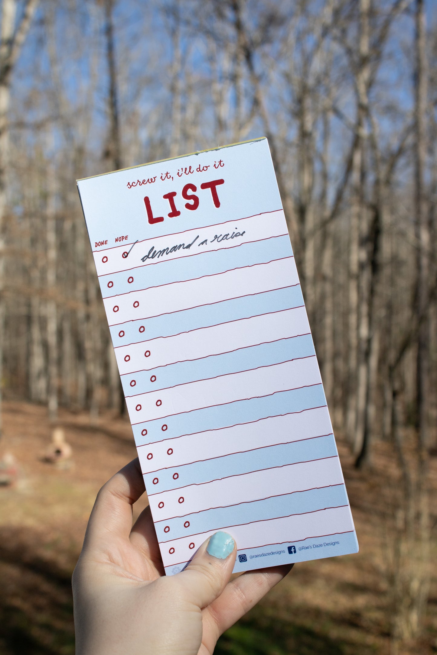 Screw It | Magnetic Notepads