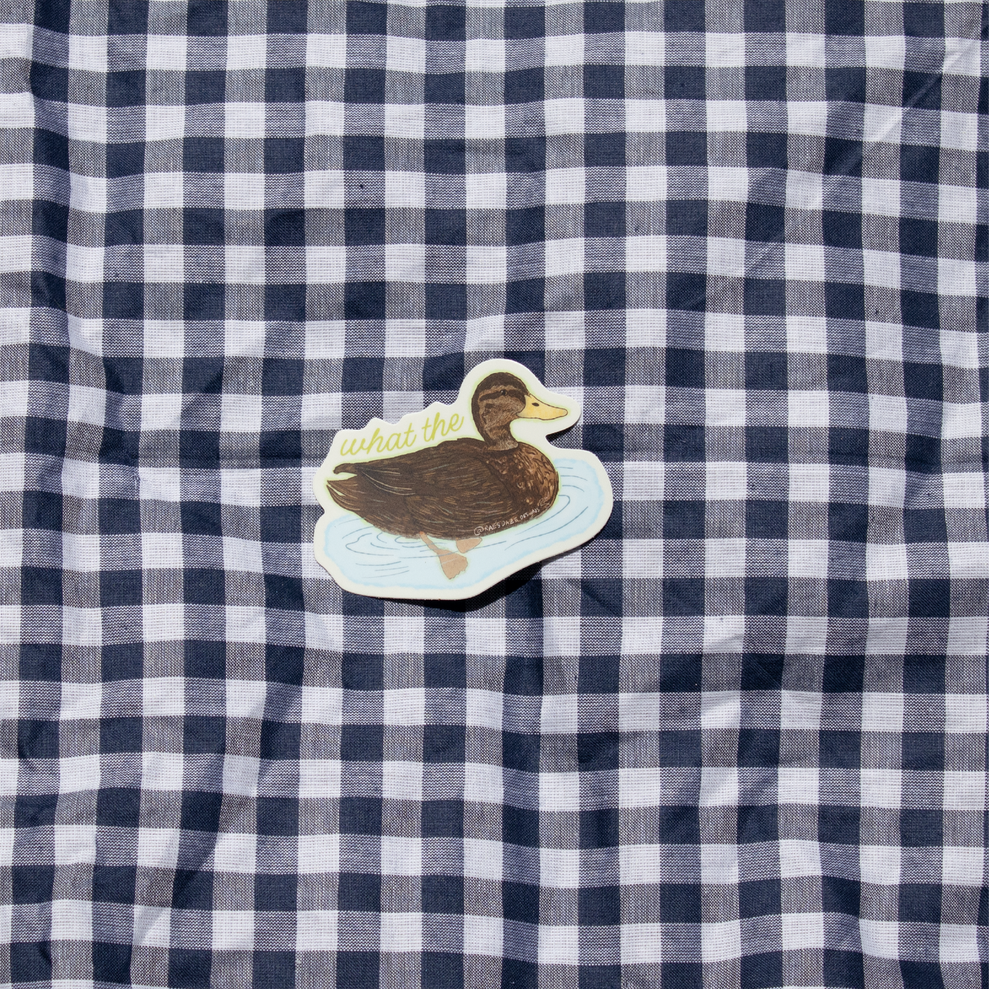 What The Duck Sticker