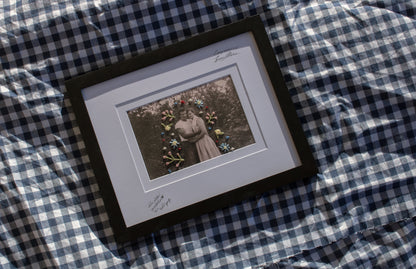 Hand Embroidered Photograph Keepsake