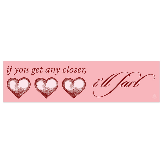 I'll Fart | Car Magnet 11.5"w x 3"h