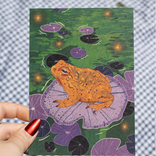 Toad Art Print