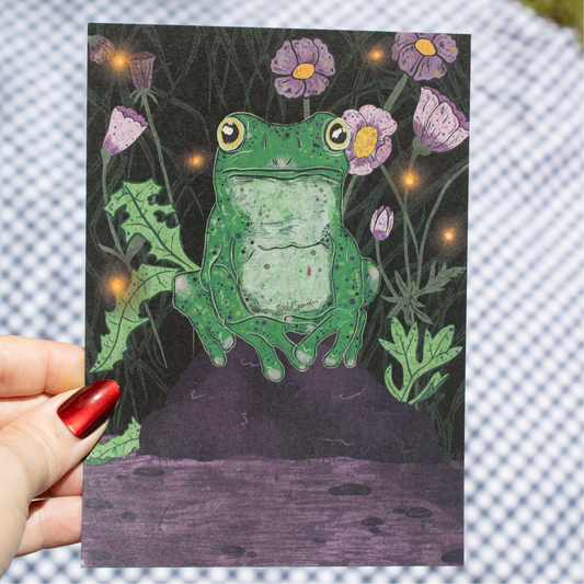 Frog Art Print