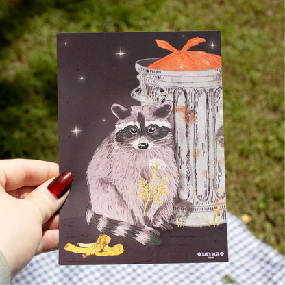 Raccoon Art Print